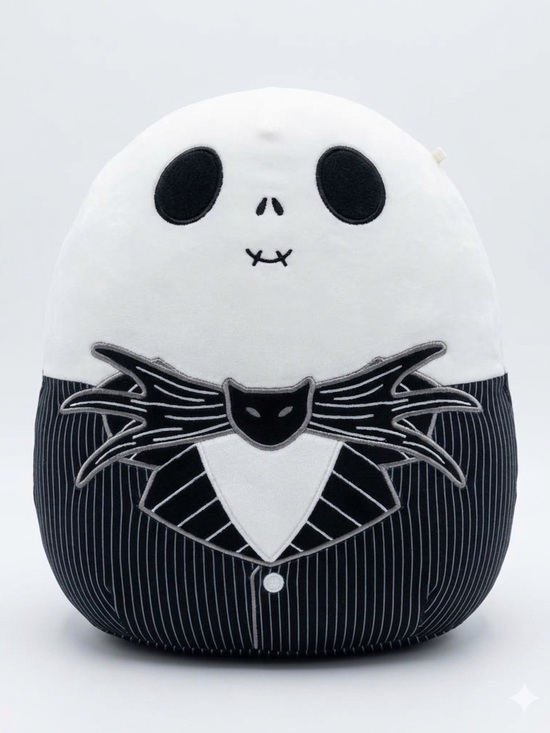 Squishmallows Other - Squishmallows 20" Jumbo Nightmare Before Christmas Jack Skellington Plush